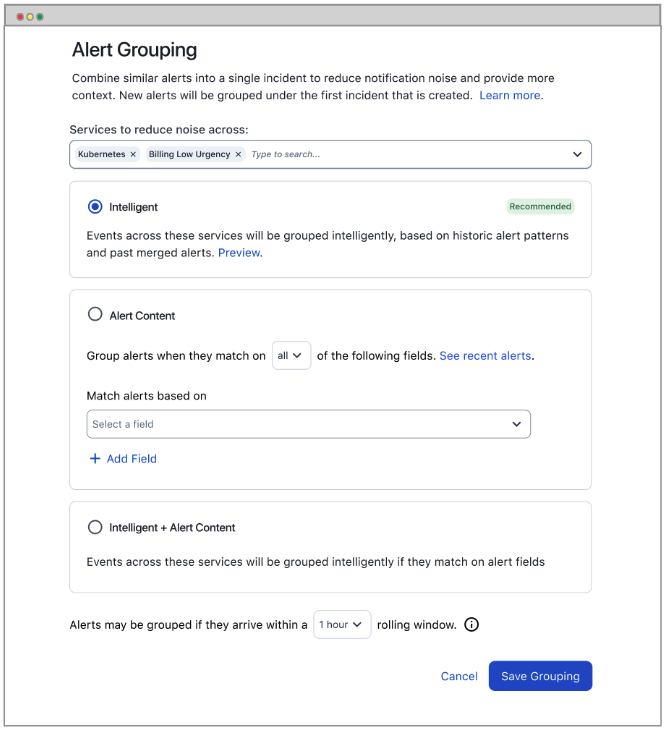 Alert Grouping